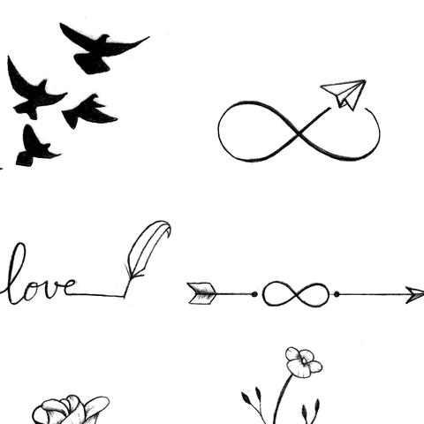 100 minimalist tattoo idea eBook – Tattoo Design Sto