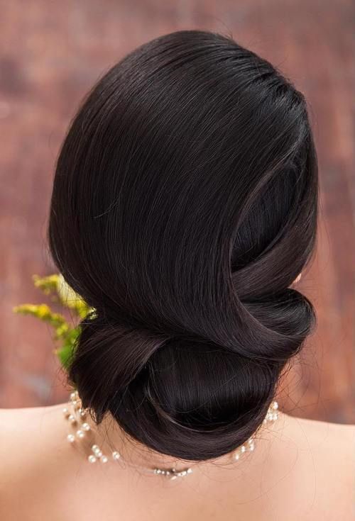 40 Chic Wedding Hair Updos for Elegant Brides | Wedding hairstyles .