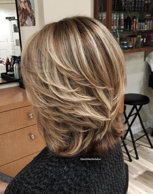 Modern Layered Hairstyles for Medium Hair