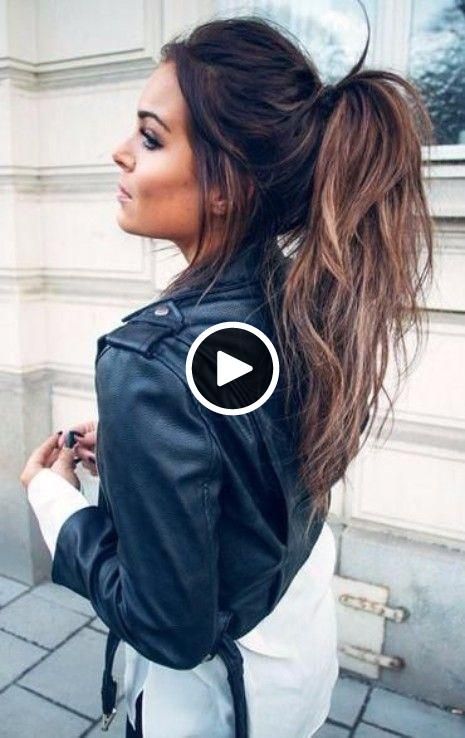 45 coiffures Ombre populaires | High ponytail hairstyles, Ponytail .