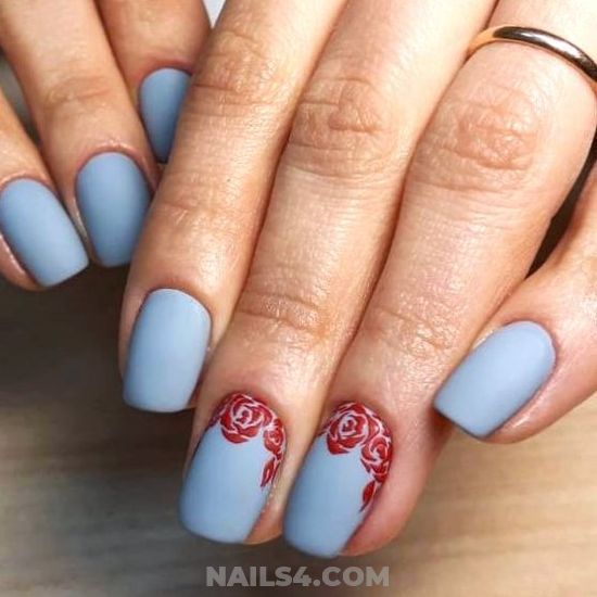 35+ Easy Nail Design Ideas for Party | Simple nail designs, Gel .