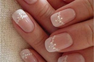 34 Classy Wedding Nail For Bride | Wedding day nails, Bridal nail .