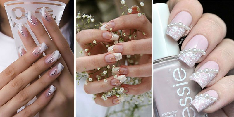 48 Best Wedding Nail Art Design Ide