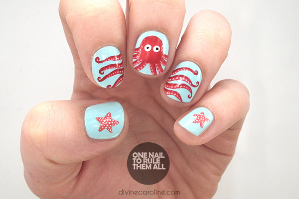 Under the Sea: Octopus Summer Nail Art to Try - Mo