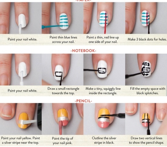 30 Striped Nail Designs and looks to try wi
