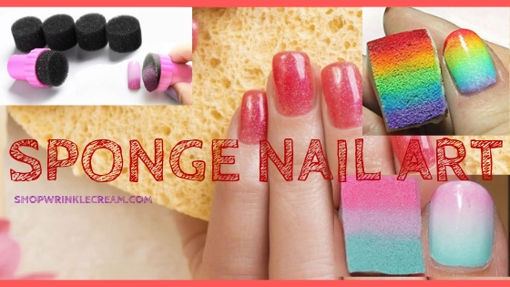 Easy Nail Art with Sponge Nail Art Design Ideas