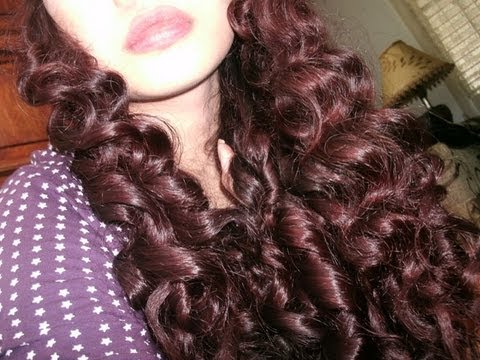 New No heat curly-wavy hair tutorial- No products, no curlers, no .
