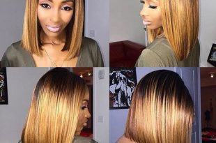 ombre blunt bob for black women .2016 summer bob | Hair styles .