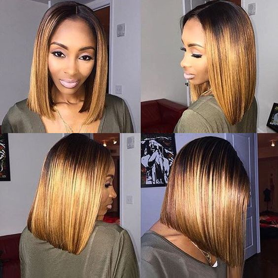 Ombre Hair Summer Bobs