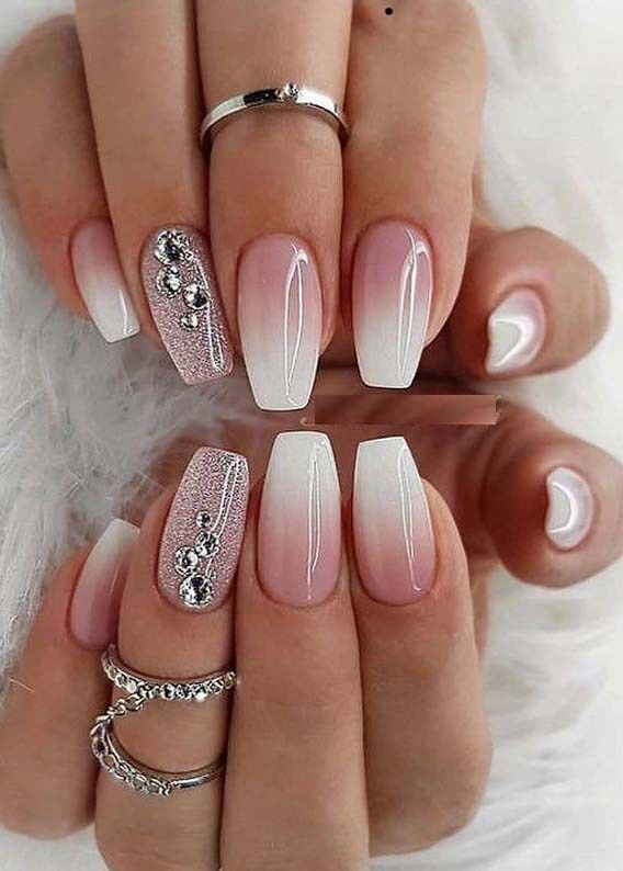 Superb Nail Designs for Women in Year 2019 | Bridal nail art .