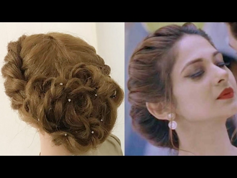 Beautiful Twist Hairstyle : Easy Party Hairstyles - YouTu