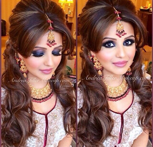 indian hairstyles for party - Google Search | Indian hairstyles .
