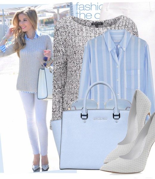 fashion More Trend-Setting Polyvore Outfits for 2018: #7. Serenity .