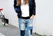21 Ways to Follow the Patchwork Jeans Trend - Pretty Desig