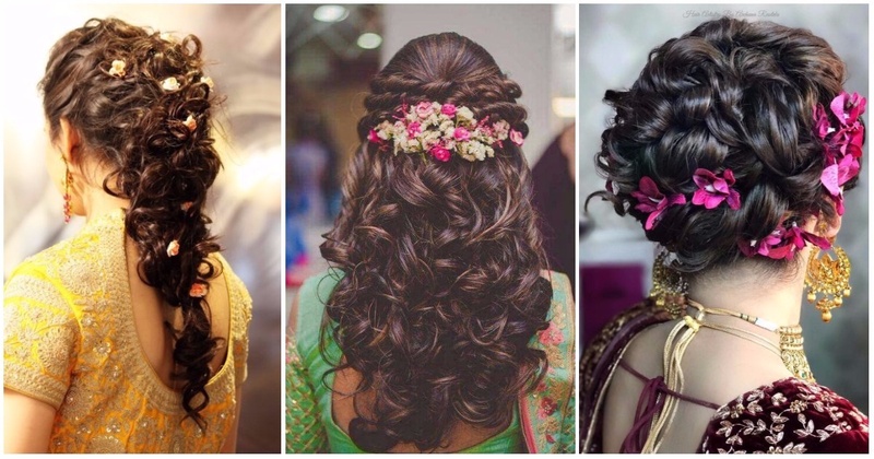 10 Bridal Hairstyles For Curly Hair That Are Perfect For Indian .