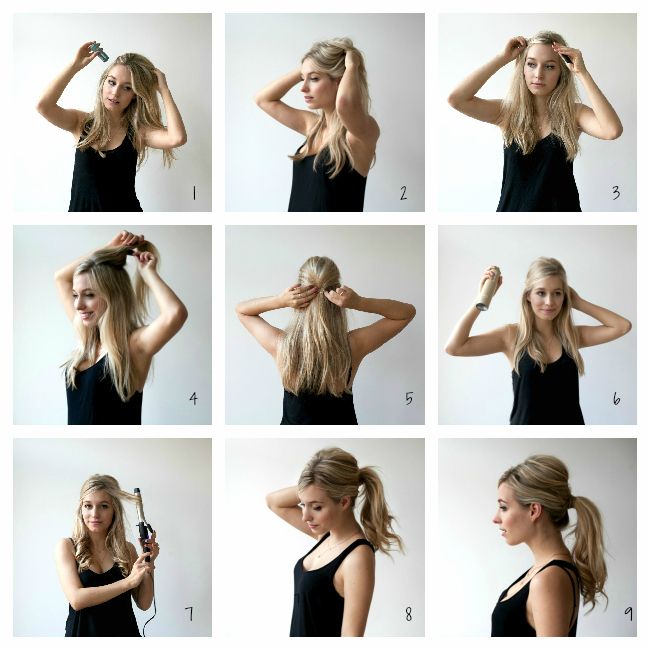8 Hairstyles to Wear a Bow: Hair Tutorials | Volle paardenstaart .