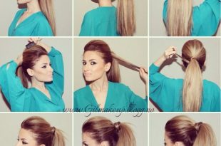 How To Make The Perfect Party Ponytail | Long hair styles, Perfect .