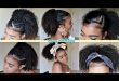 CUTE and EASY Updos/Ponytails Hairstyles for CURLY and NATURAL .