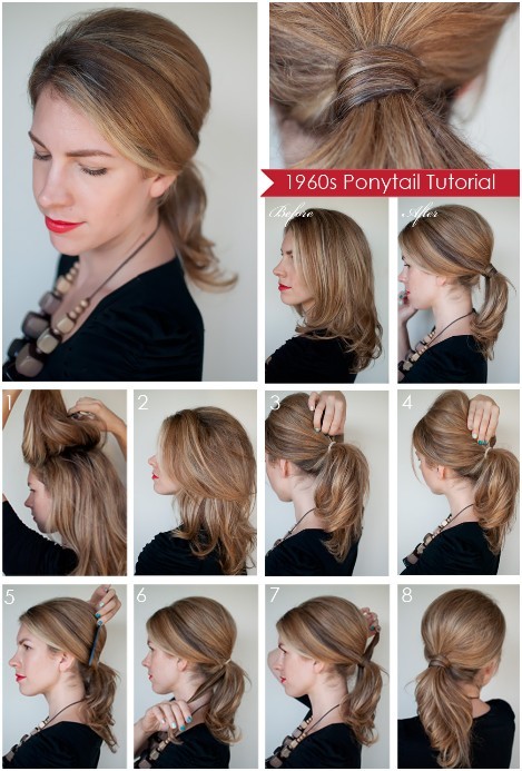 Ponytail Hairstyles for Long and Medium
  Hair