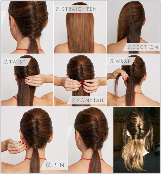 Ponytail Hairstyles With Tutorials