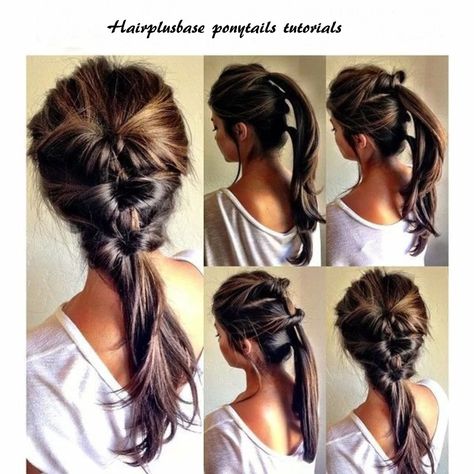 Beautiful ponytail hairstyles tutorials for summer. #hairplusbase .