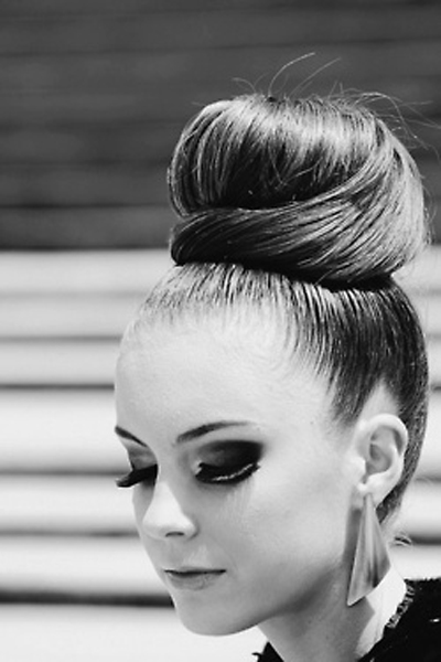 Pretty and Chic Top Knots