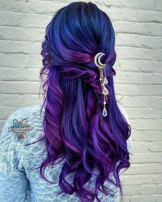 50 Beautiful Blue Hairstyles for All Kinds of Ha