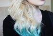 30 Pretty Blue Hairstyles for Women | Blue ombre hair, Hair .