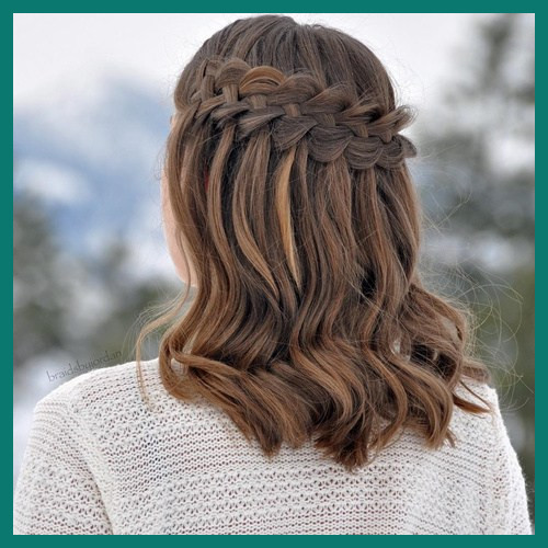 Waterfall Hairstyle 203936 20 Pretty Cute Waterfall Hairstyles for .