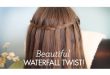 Beautiful Waterfall Twist | Cute Girls Hairstyles - YouTu