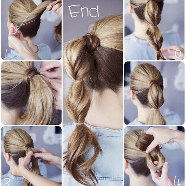 Simple Ponytail Hairstyle Tutorial | Styles Week