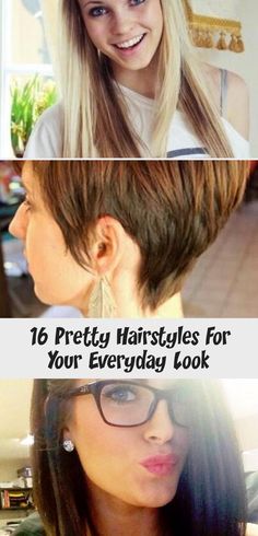 16 Pretty Hairstyles For Your Everyday Look in 2020 | Pretty .
