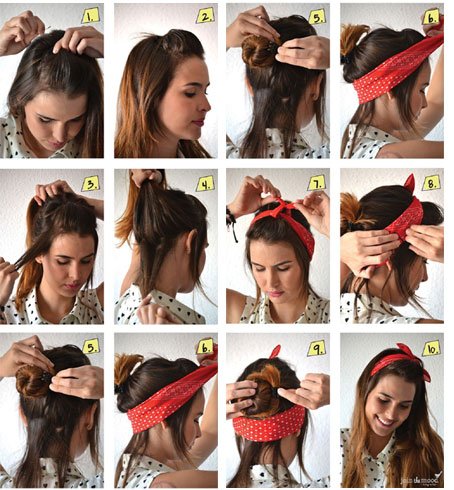 Funtastic Bandana Hairstyles You Must Try At Least Once | Indian .