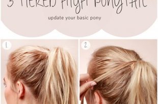 10 Ways to Make Cute Everyday Hairstyles: Long Hair Tutorials .