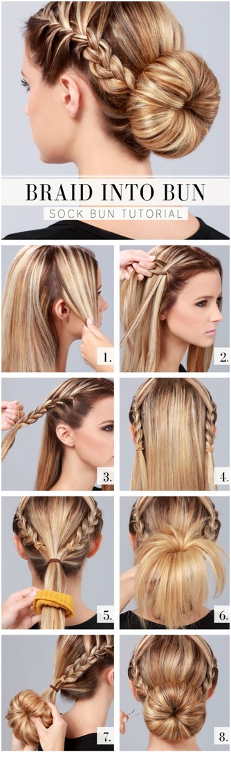 10 Ways to Make Cute Everyday Hairstyles: Long Hair Tutorials .
