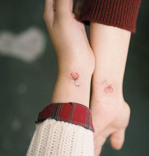 140 Lovely Mother Daughter Tattoos To Show Their Deep Lo