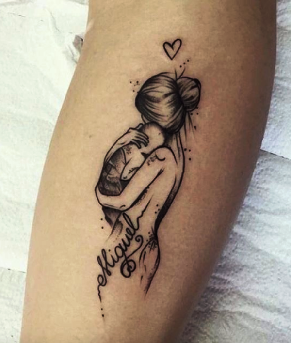 70+ Soulful Mother Daughter Tattoos To Feel That Bond - cute .