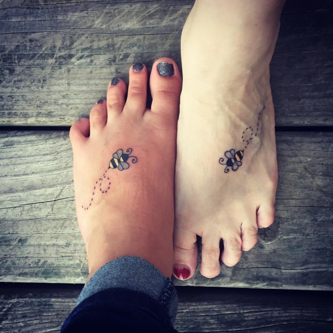 90+ Sweet Matching Mother Daughter Tattoo - Designs & Meanings (201