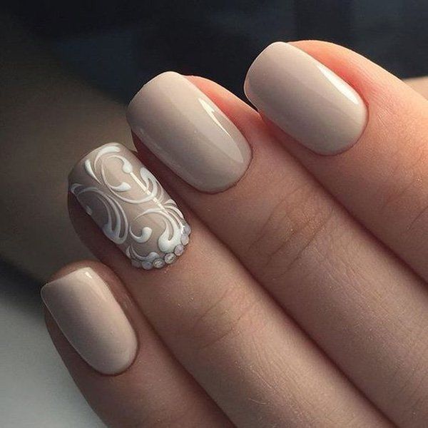 90 Classy Nail Art Ideas | Beige nails, Classy nail designs, Bride .
