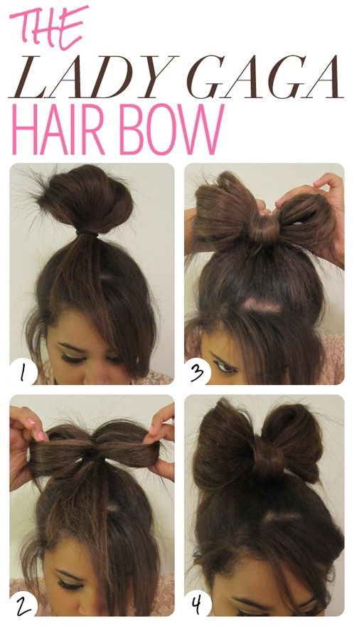 7 Easy and Quick DIY Hairstyles With Helpful Tutorials | Lady gaga .