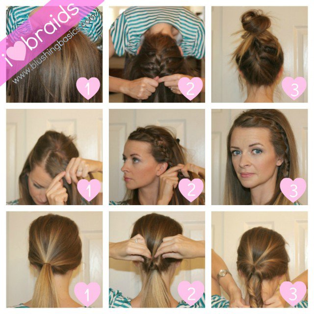 Quick DIY Hairstyles With Tutorials