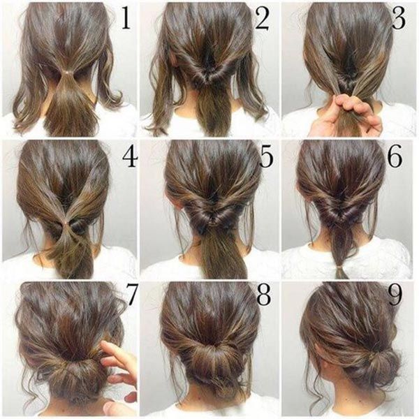 Top 10 Messy Updo Tutorials For Different Hair Lengths | Medium .