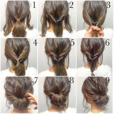 Top 10 Messy Updo Tutorials For Different Hair Lengths | Medium .