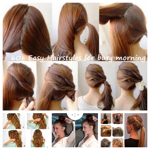 60 Simple DIY Hairstyles for Busy Mornin