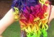 18 Wonderful Rainbow Hairstyles - Pretty Desig