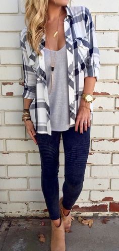 20 Trendy Spring Outfit Ideas | Casual fall outfits, Fashion .