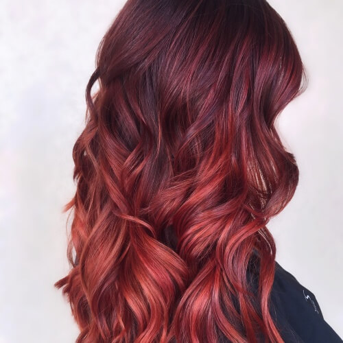 Reveal Your Fiery Nature with These 50 Red Ombre Hair Ideas | HM .