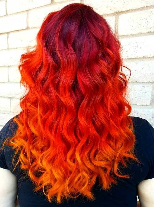 22 Red Ombre Hairstyles for a New Season | Styles Week