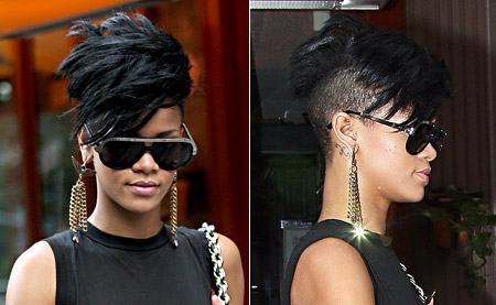 Rihanna Latest Hairtyles