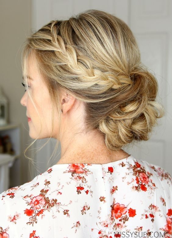 Gorgeous braided wedding hairstyles for a romantic big day look .